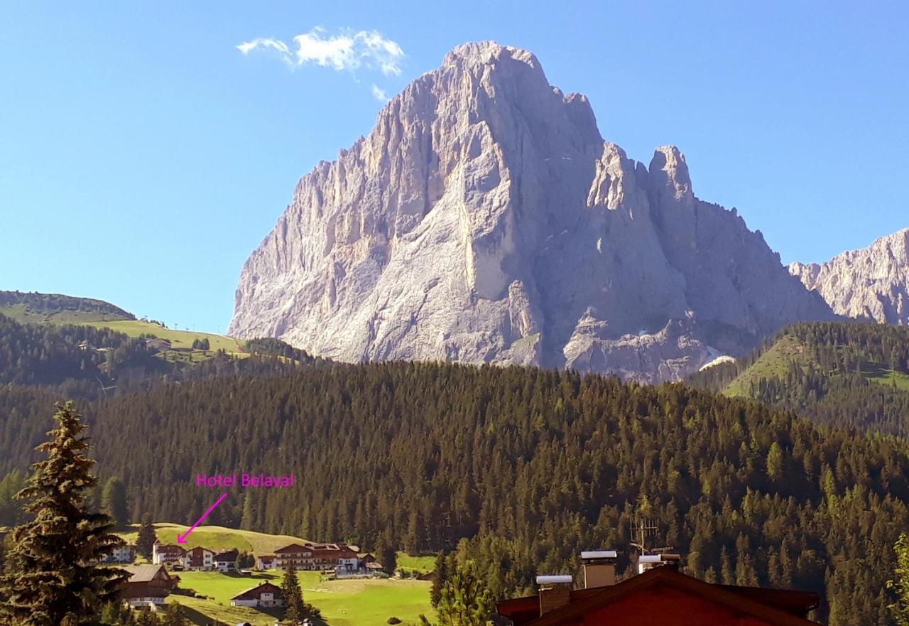 Hotel Belaval Selva di Val Gardena Exterior foto